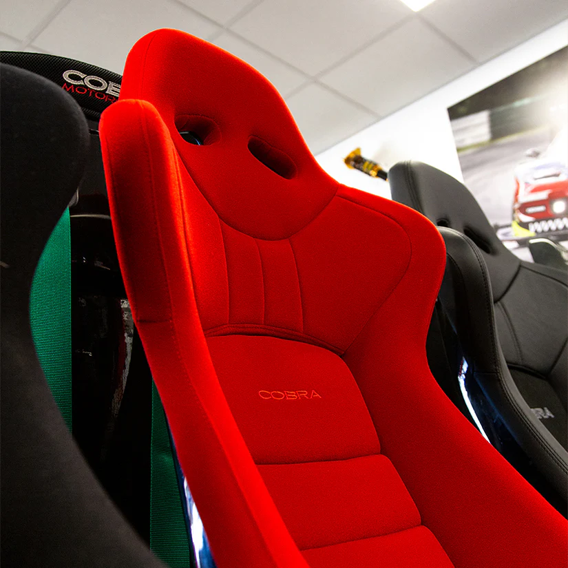 Cobra Nogaro Circuit Ebisu Bucket Seat Red - Image 4