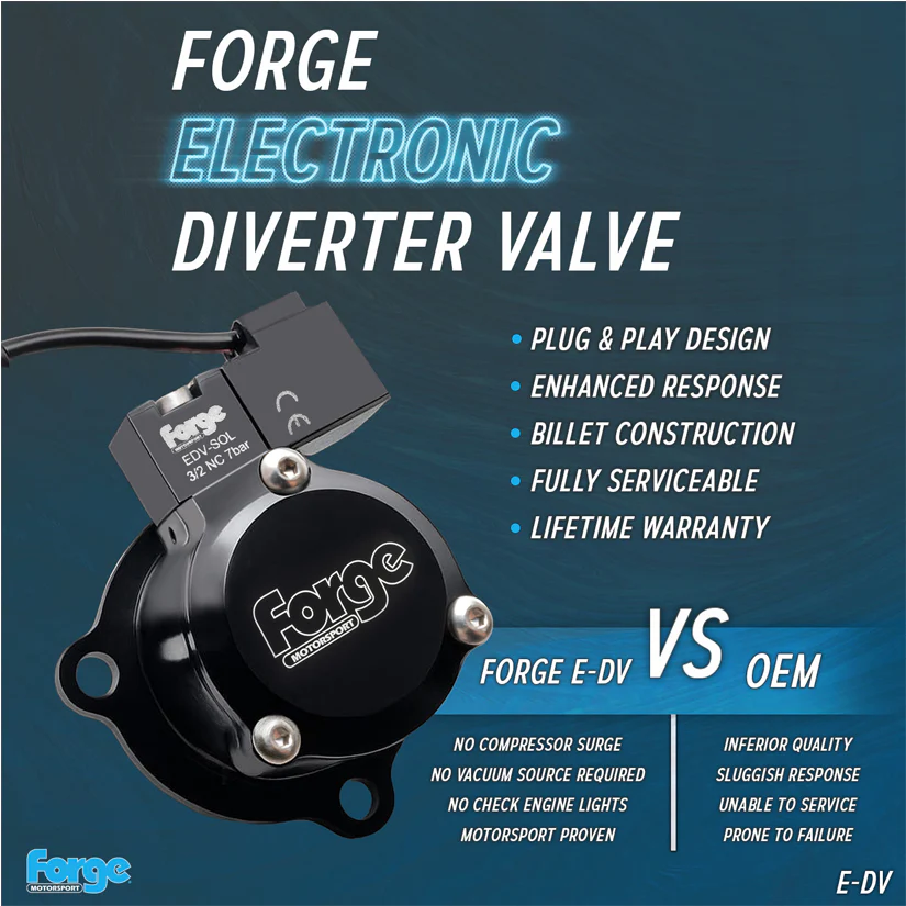 Forge Motorsport E-DV Recirculating Valve Toyota GR Yaris Corolla 20+ - Image 6