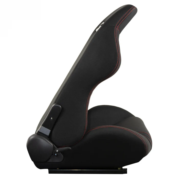 RRS Reclining Bucket Seat Black With Slider Non-FIA - Image 3